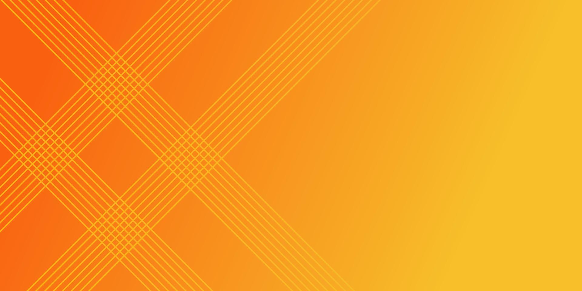 Orange lines abstract background vector