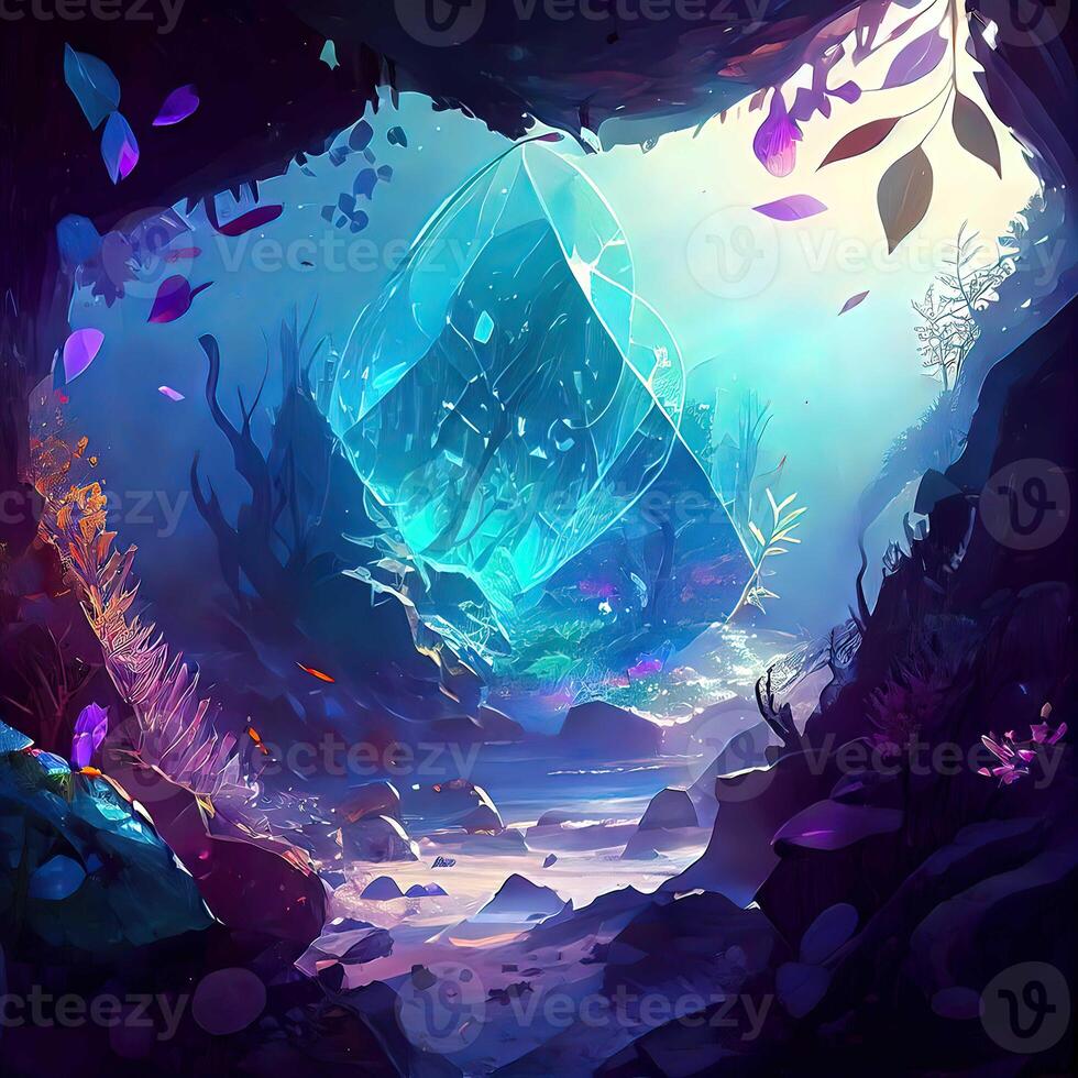 Crystal Arcane Gem Cave - photo