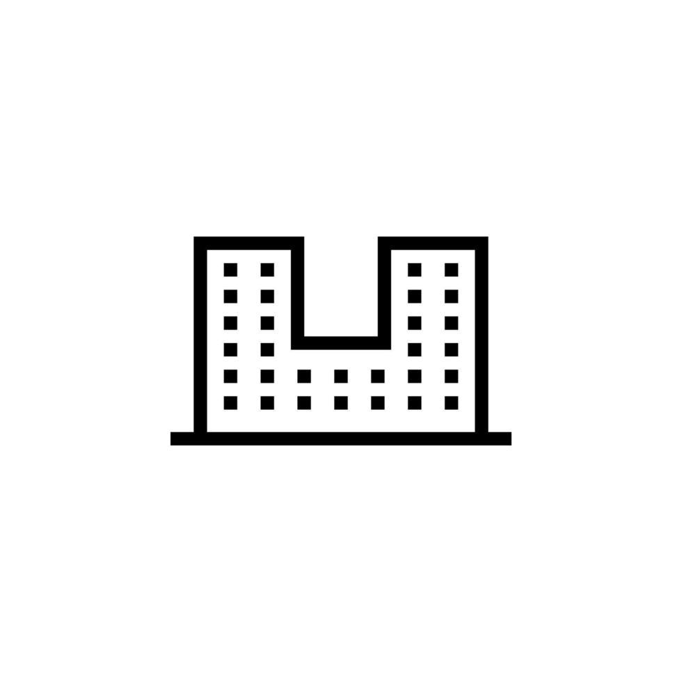 Building vector icon