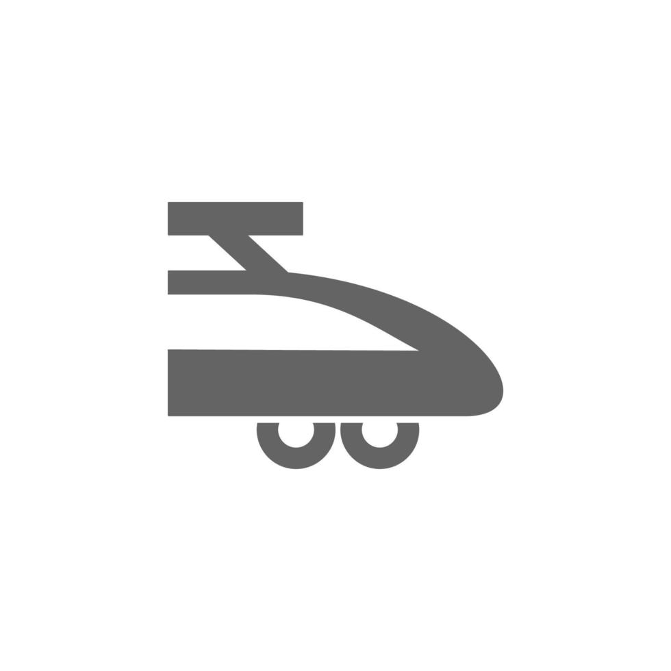 Express train vector icon