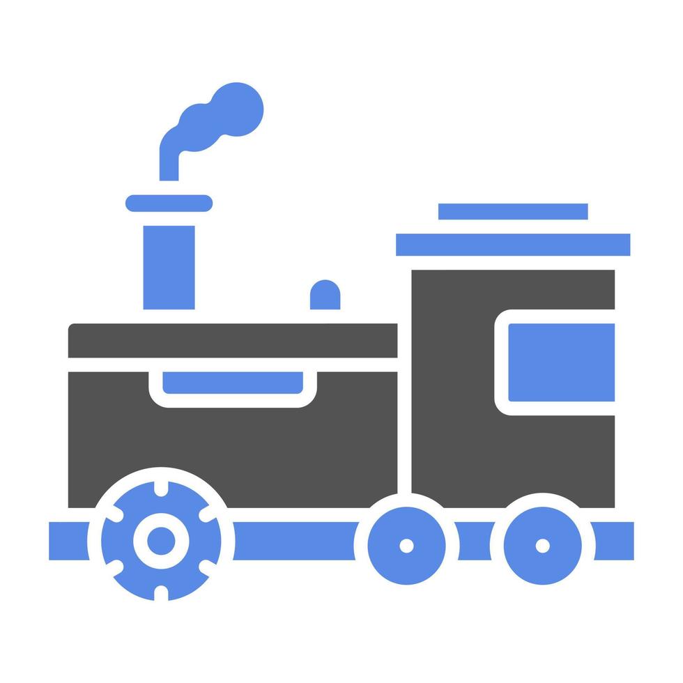 vapor tren vector icono estilo
