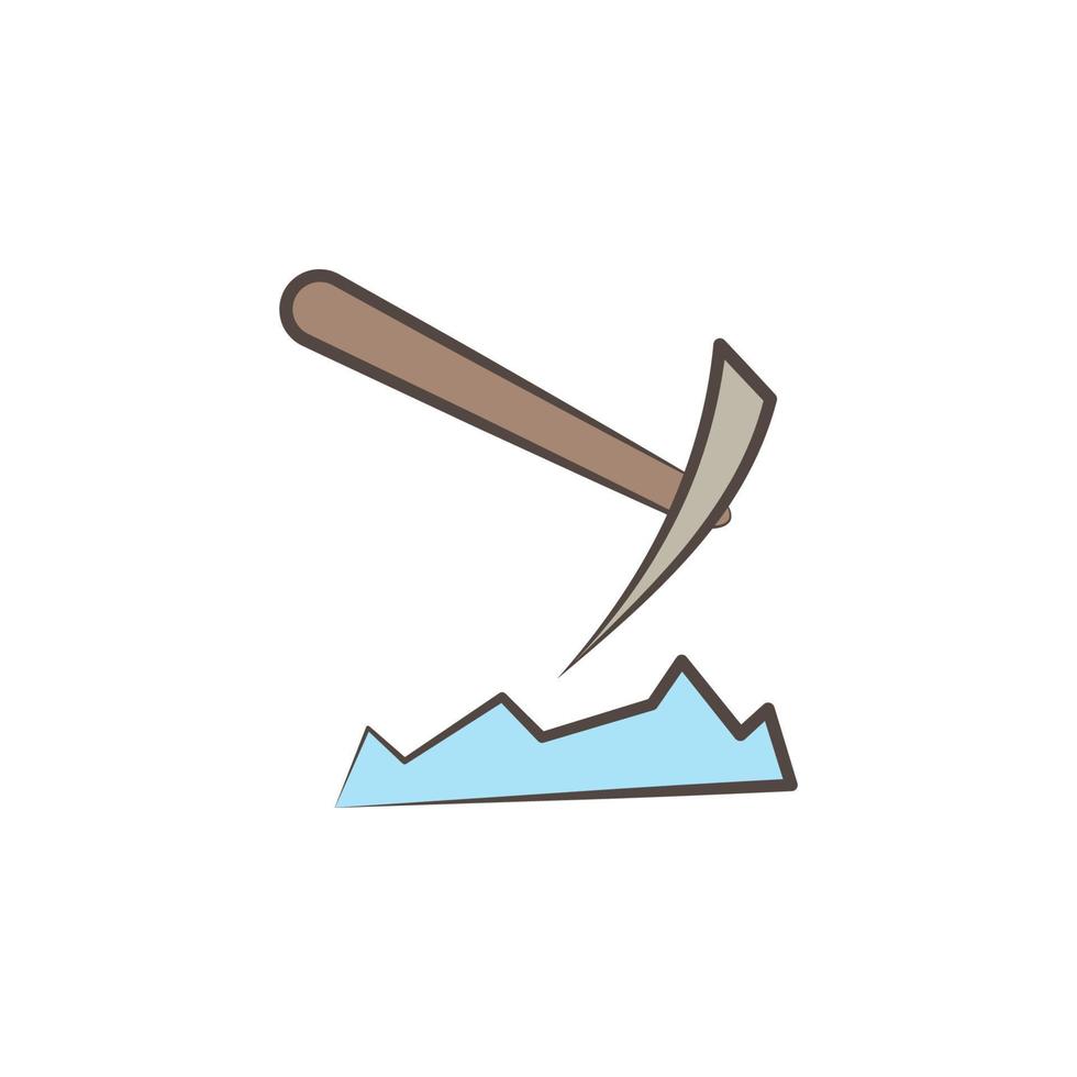 miner tools vector icon