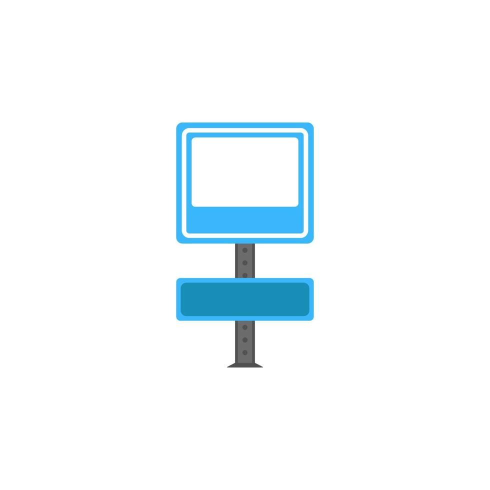 Display information colored vector icon