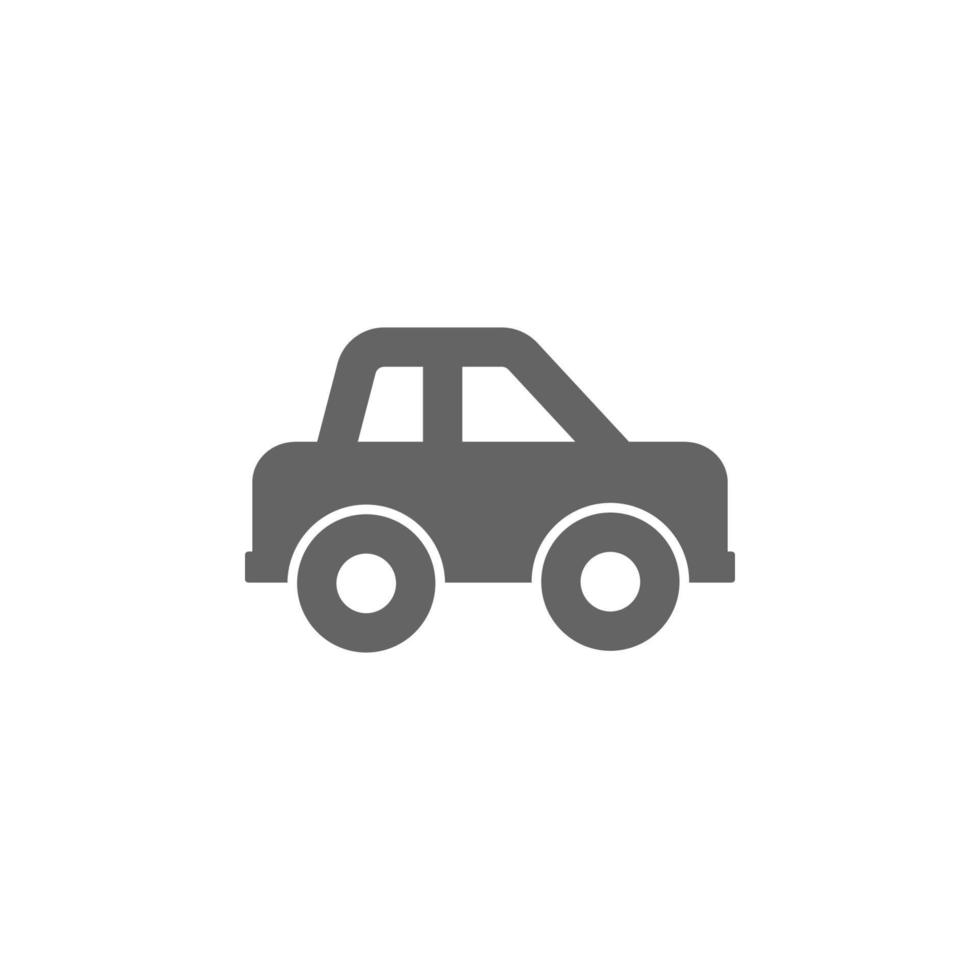 auto, pasajero vector icono