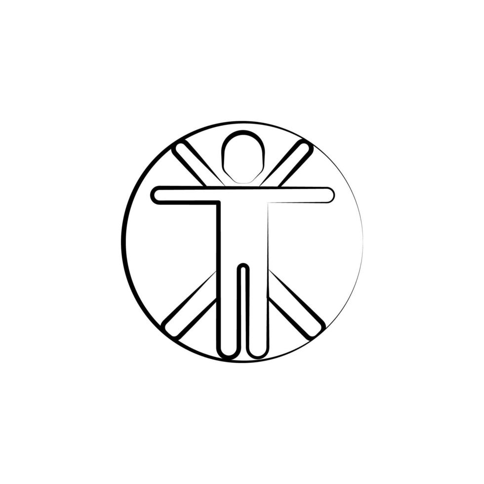 Transhumanism vector icon