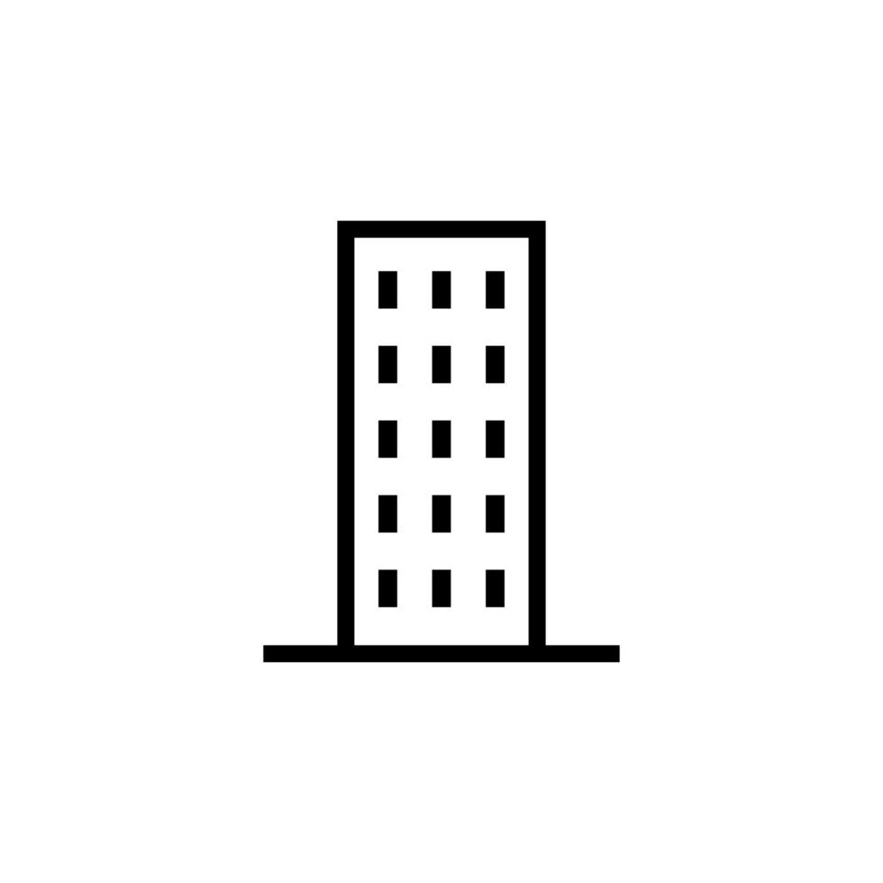 Building vector icon