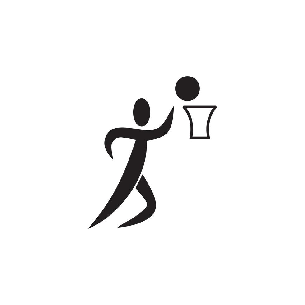 gymnast on bars vector icon