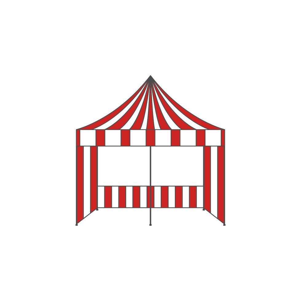 tent color vector icon