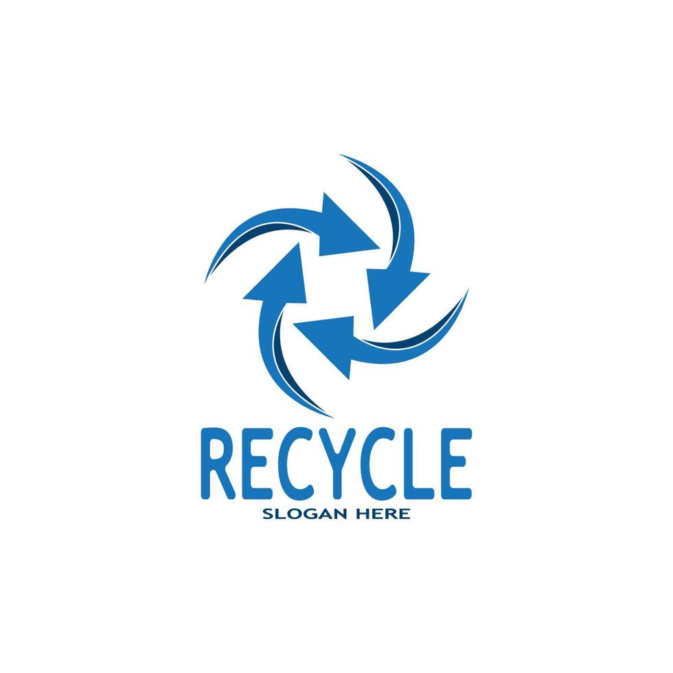 Recycle Icon - Recycling Symbol Reuse Vector Graphics Logo