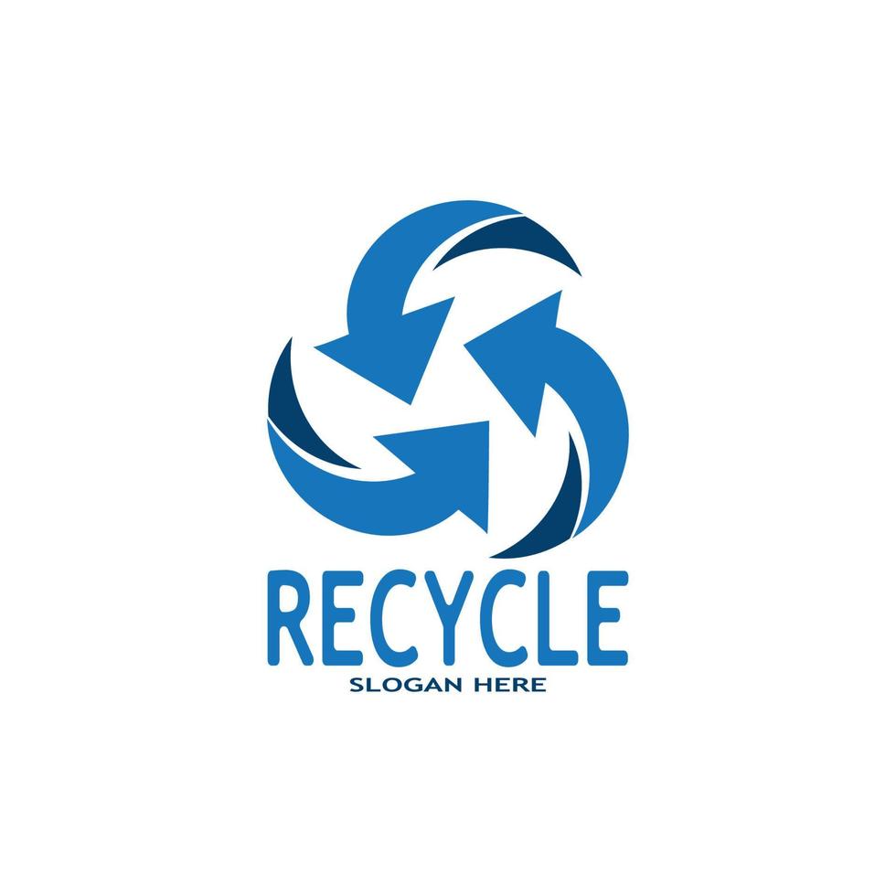 Recycle Icon - Recycling Symbol Reuse Vector Graphics Logo