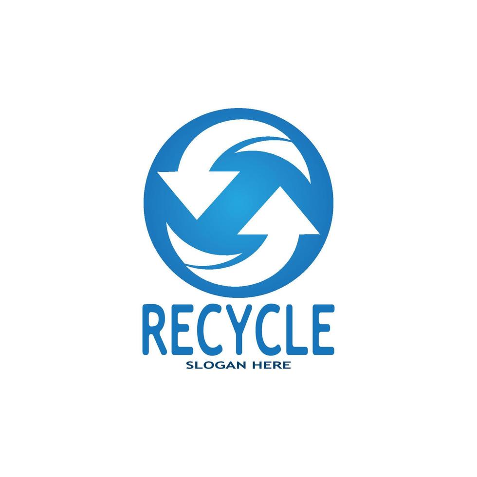 Recycle Icon - Recycling Symbol Reuse Vector Graphics Logo