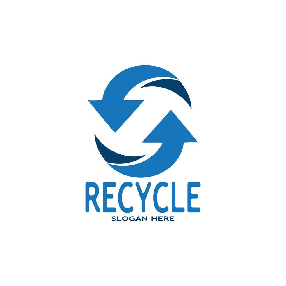 Recycle Icon - Recycling Symbol Reuse Vector Graphics Logo