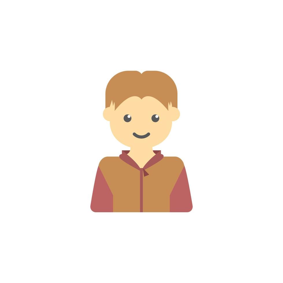 avatar of guy colored vector icon