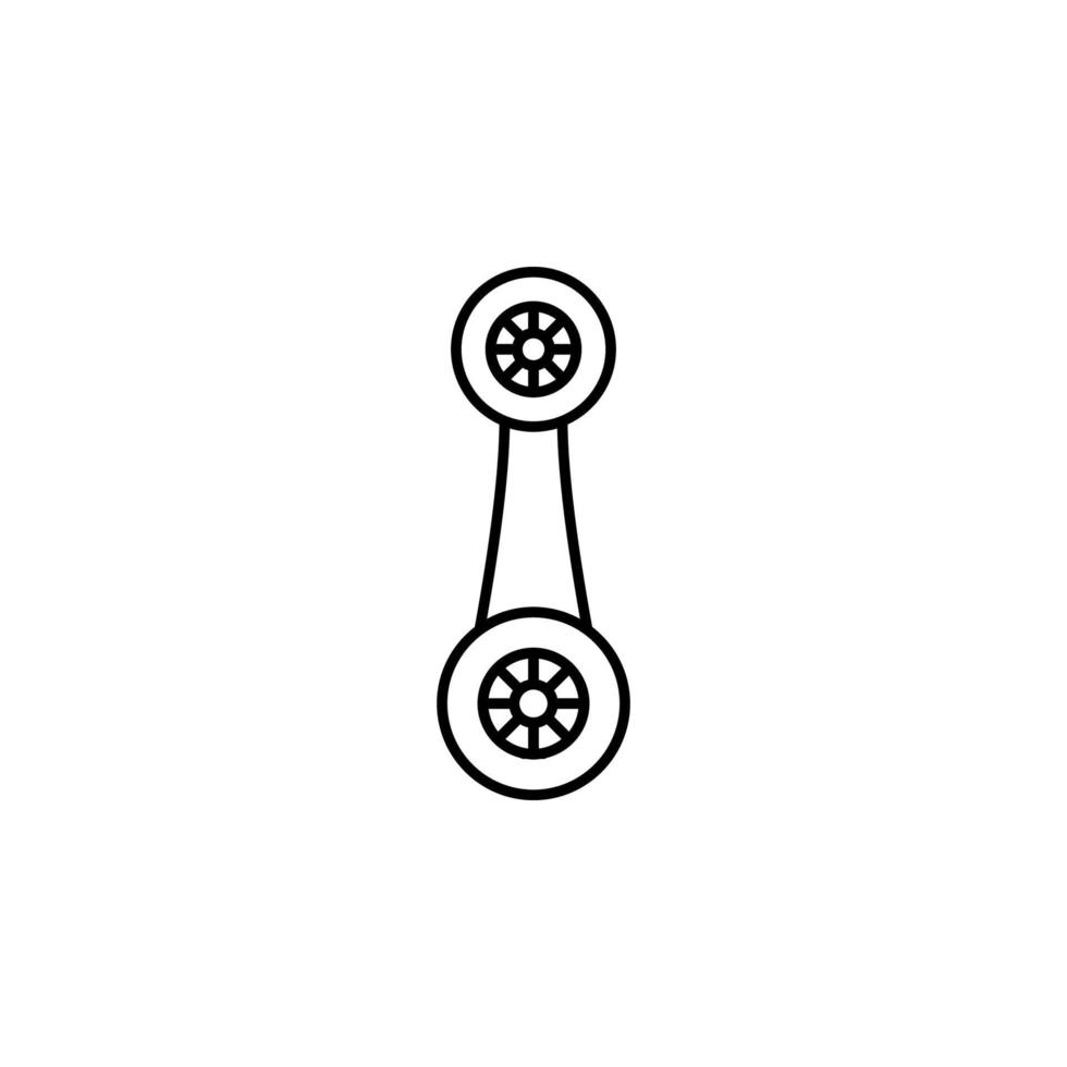 cufflinks vector icon