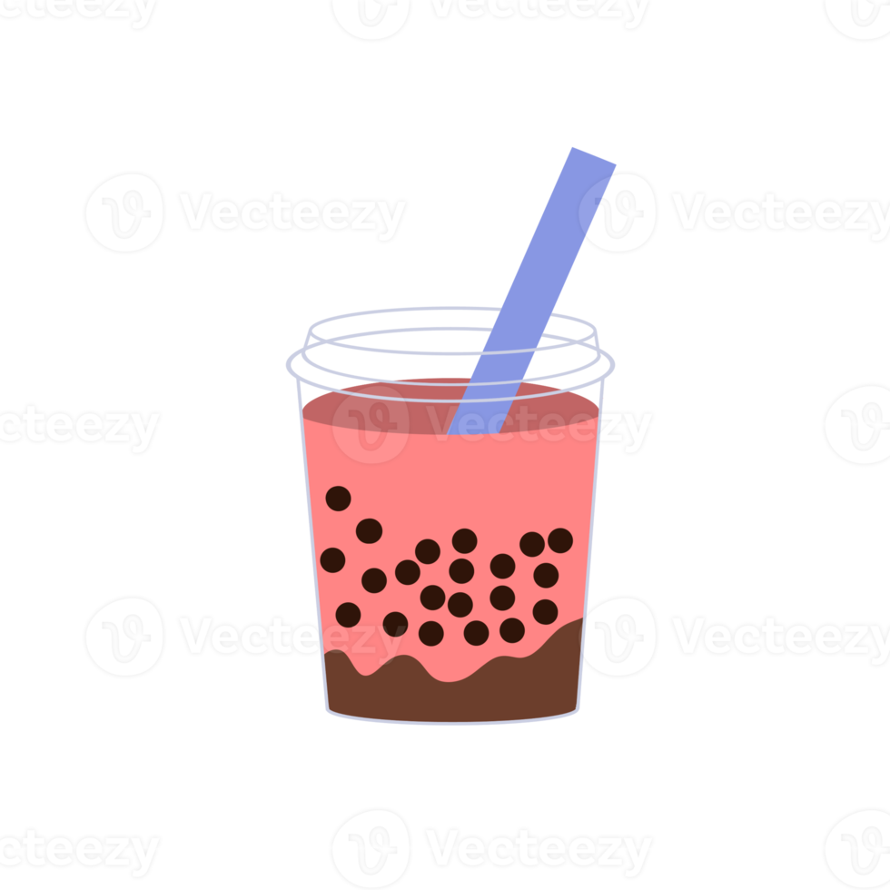 Boba bubble tea png