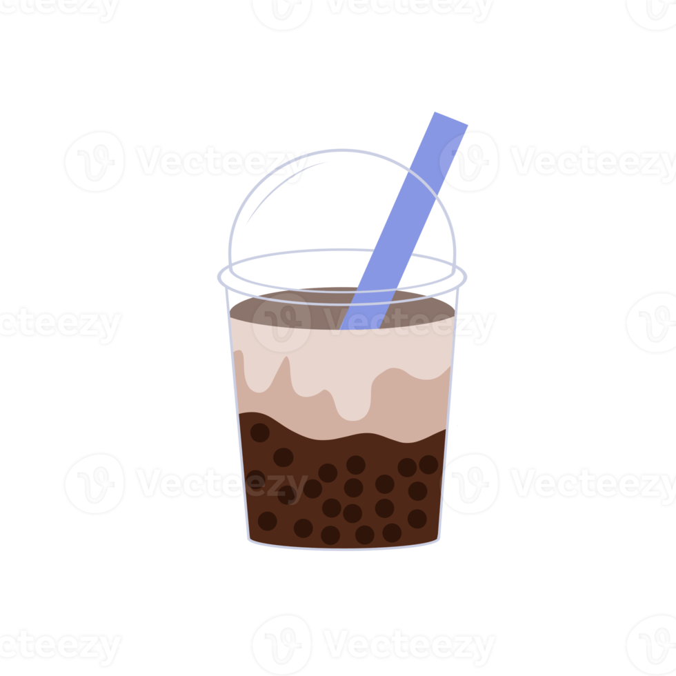 Boba bubble tea png