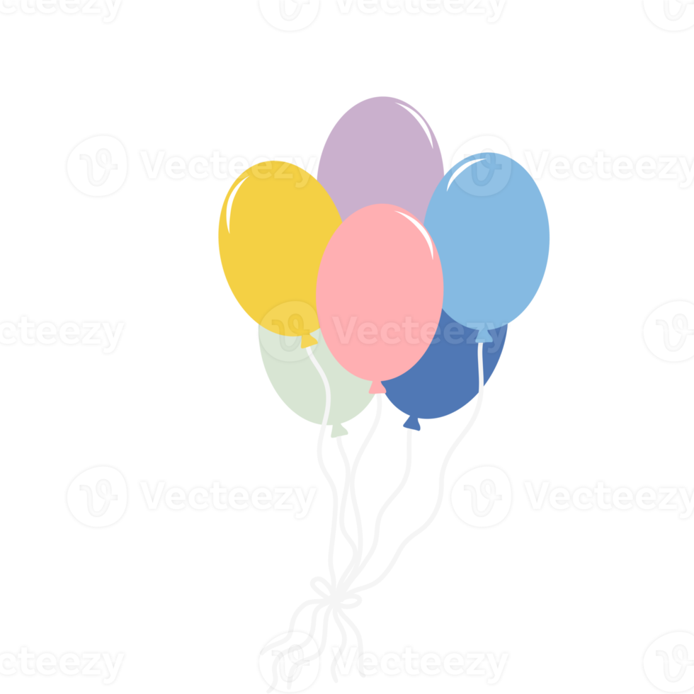 Birthday Balloon Decoration png