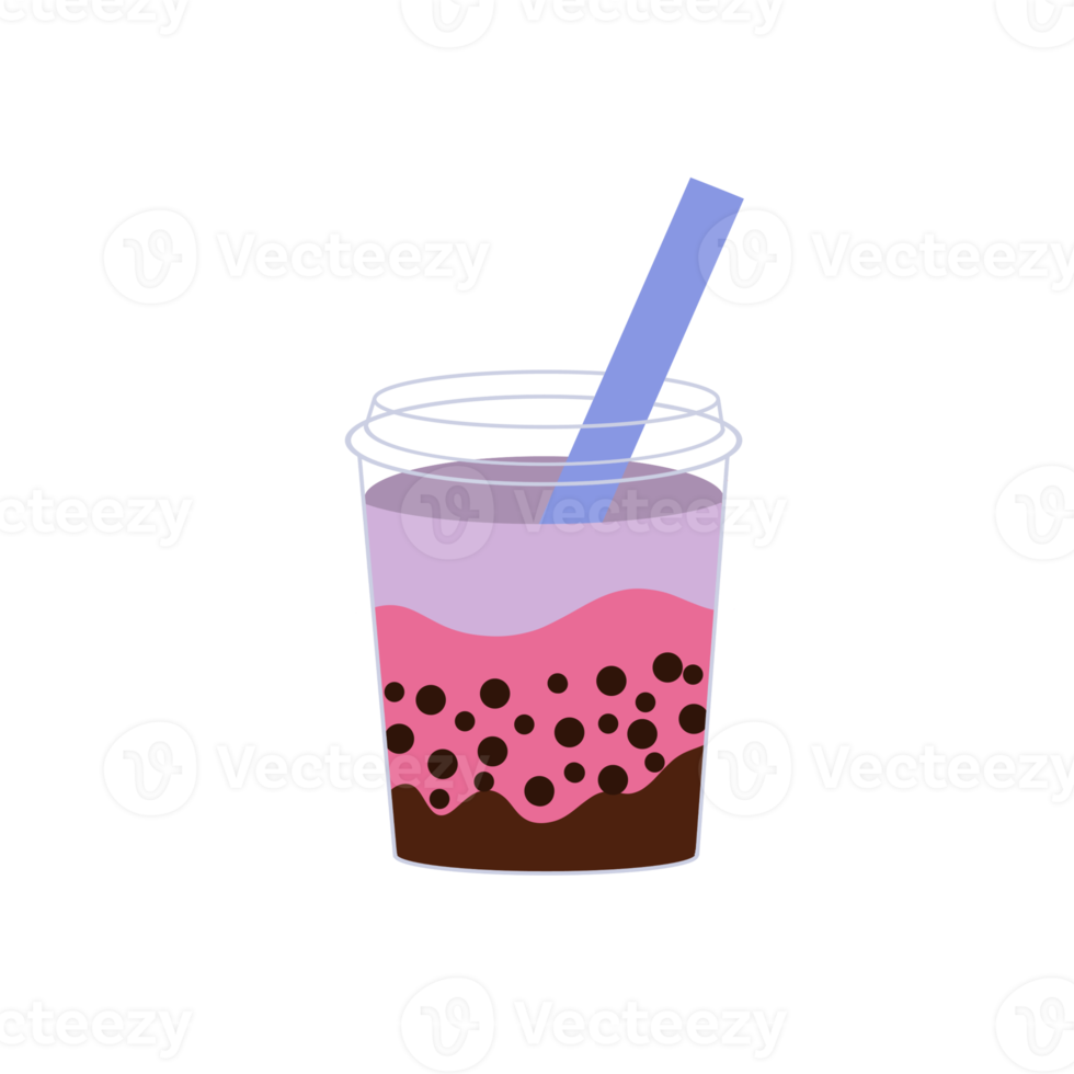 Boba bubble tea png