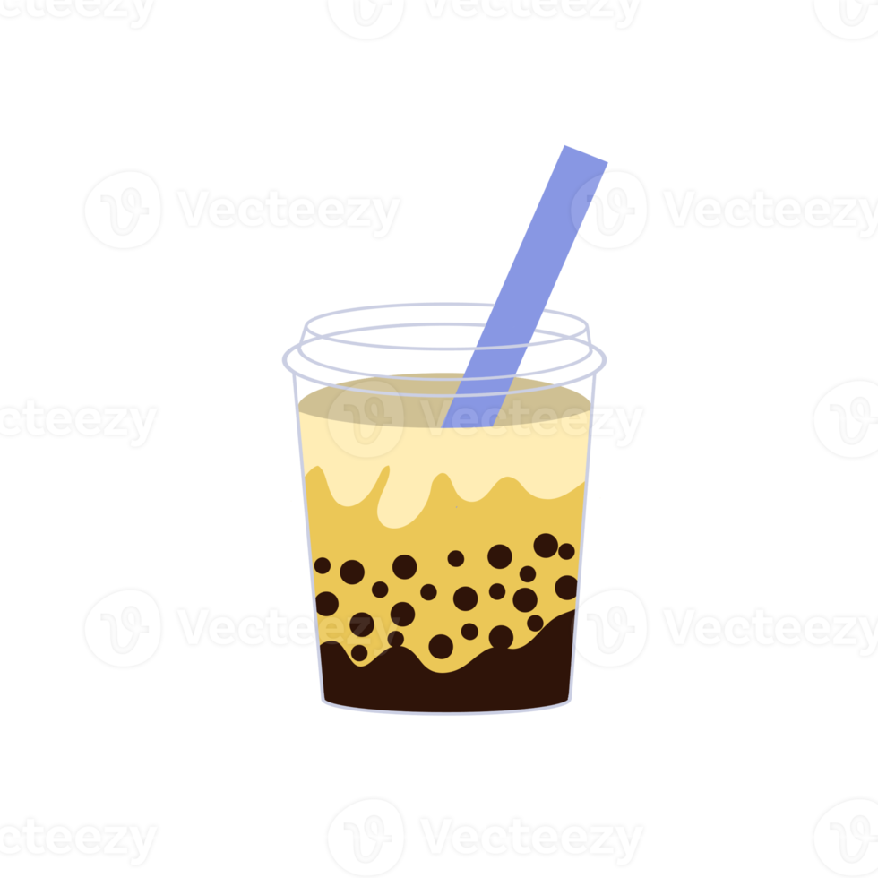 Boba bubble tea png