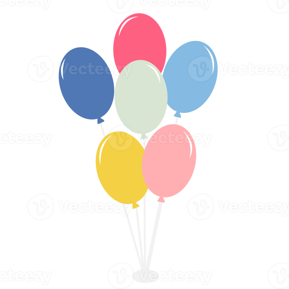 Birthday Balloon Decoration png