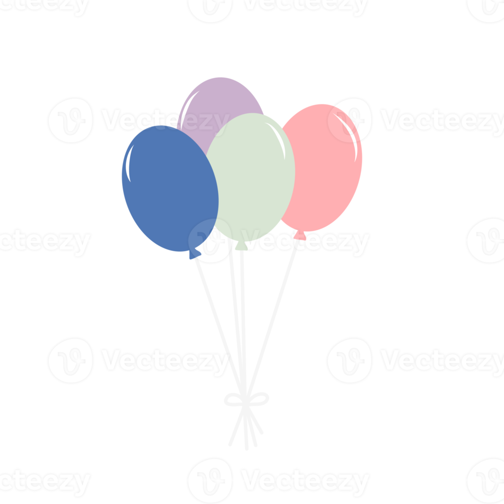 Birthday Balloon Decoration png