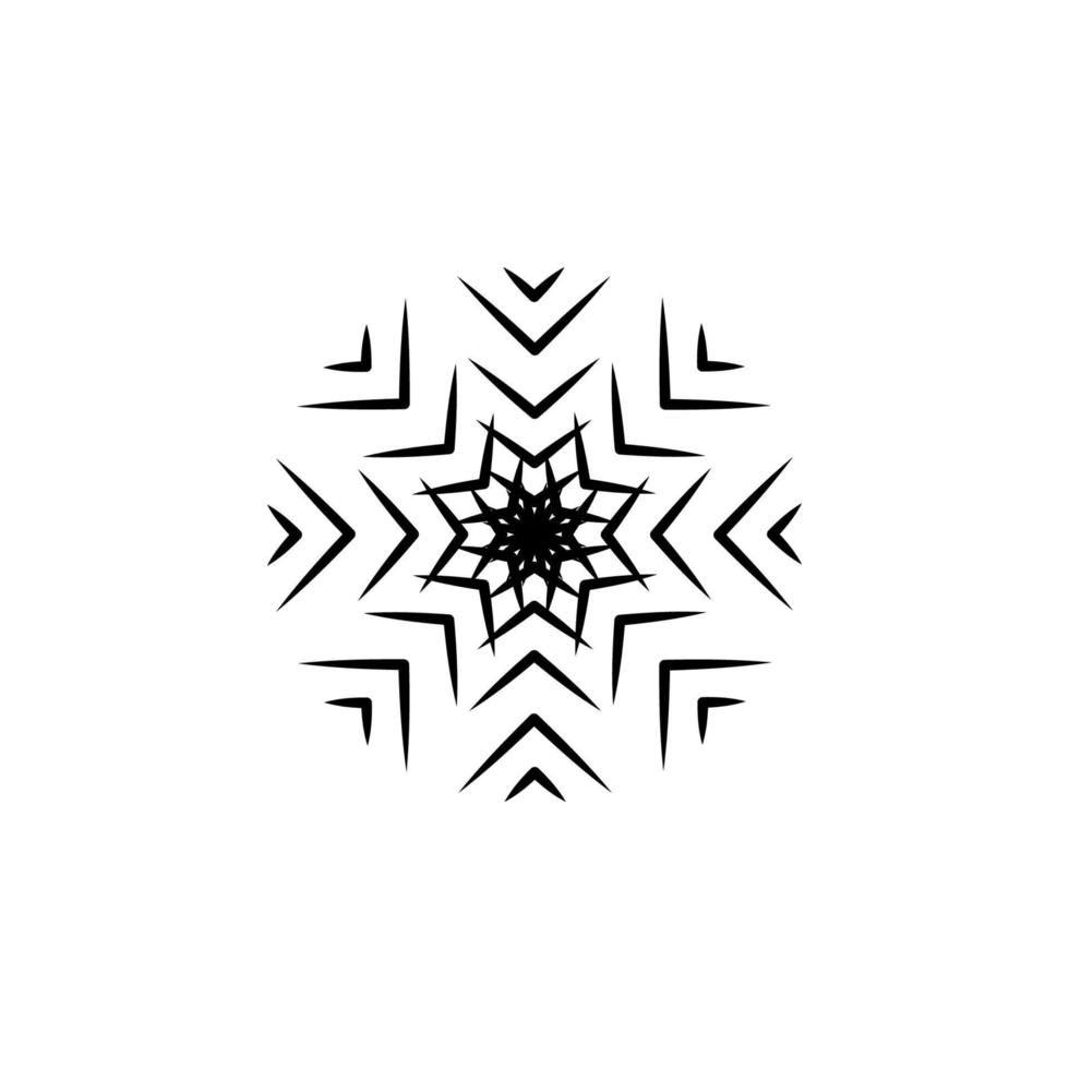 Snowflake vector icon
