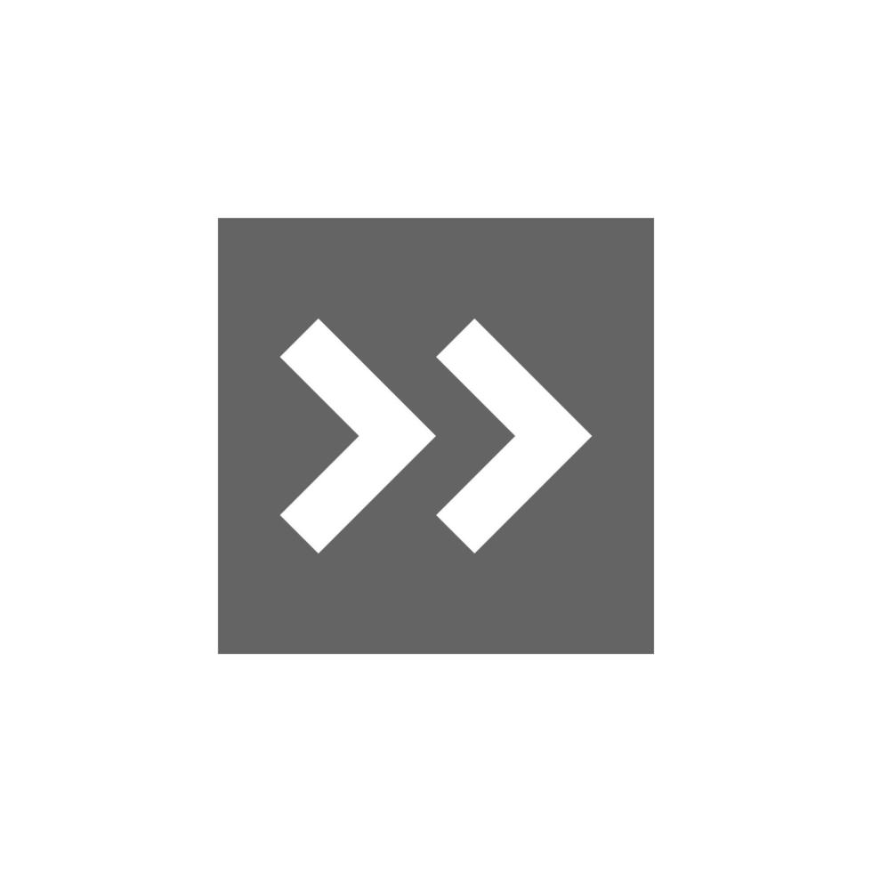 Arrow, forward vector icon