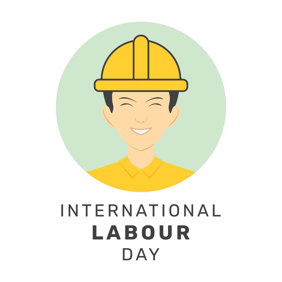 Vector illustration of International Labour Day poster 22417532 Vector