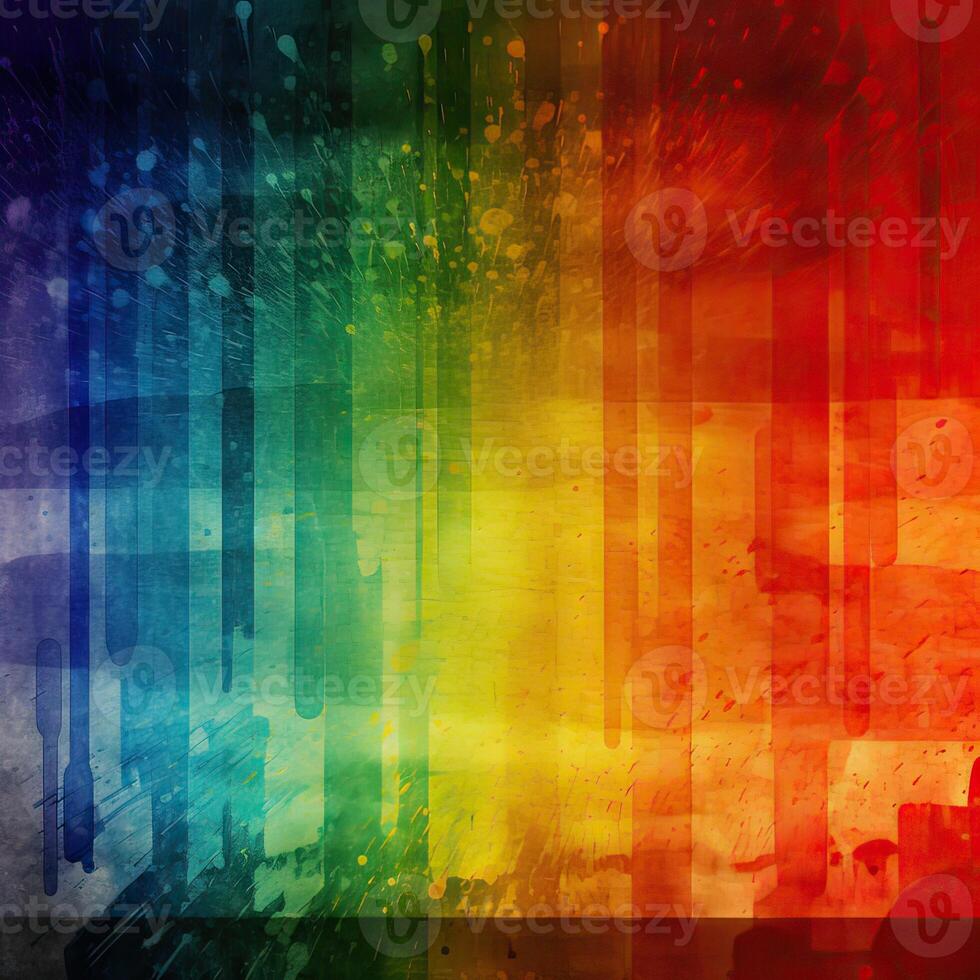 Smooth colorful gradient background. illustration with grunge rainbow colors. banner template. Premium quality. . photo