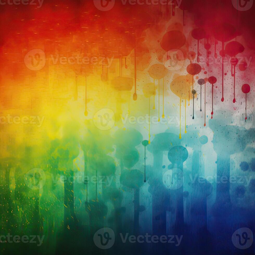 Smooth colorful gradient background. illustration with grunge rainbow colors. banner template. Premium quality. . photo