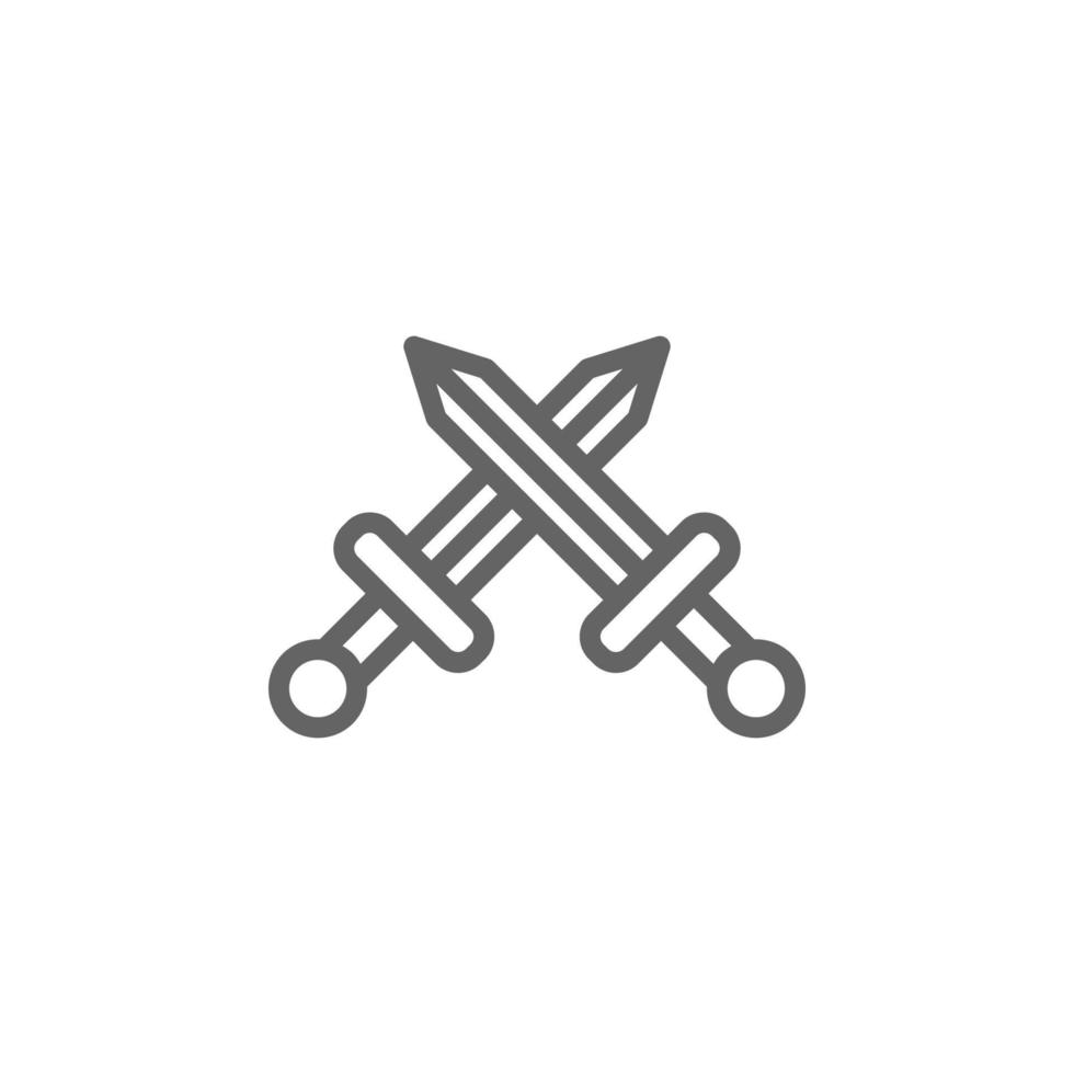 swords vector icon