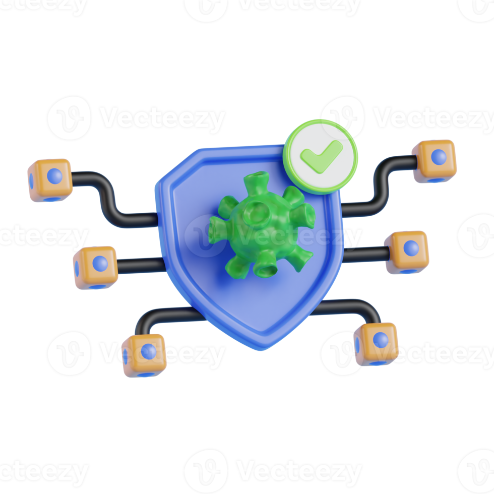 Cyber Sicherheit 3d, Laptop und Wolke Daten unter Schutz. Internet-Sicherheit, Antivirus, Verschlüsselung, Daten Schutz. Software Entwicklung. png