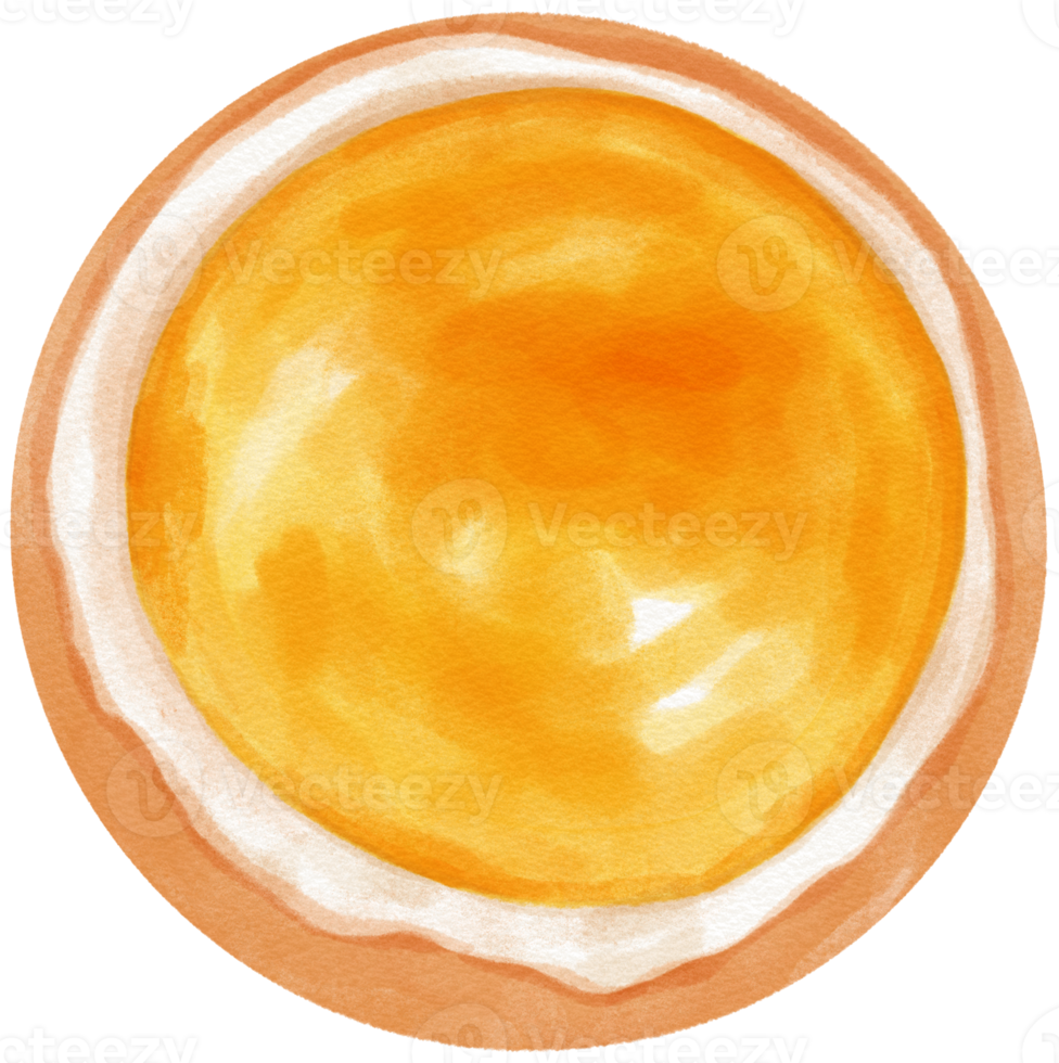 Broken Egg watercolor png