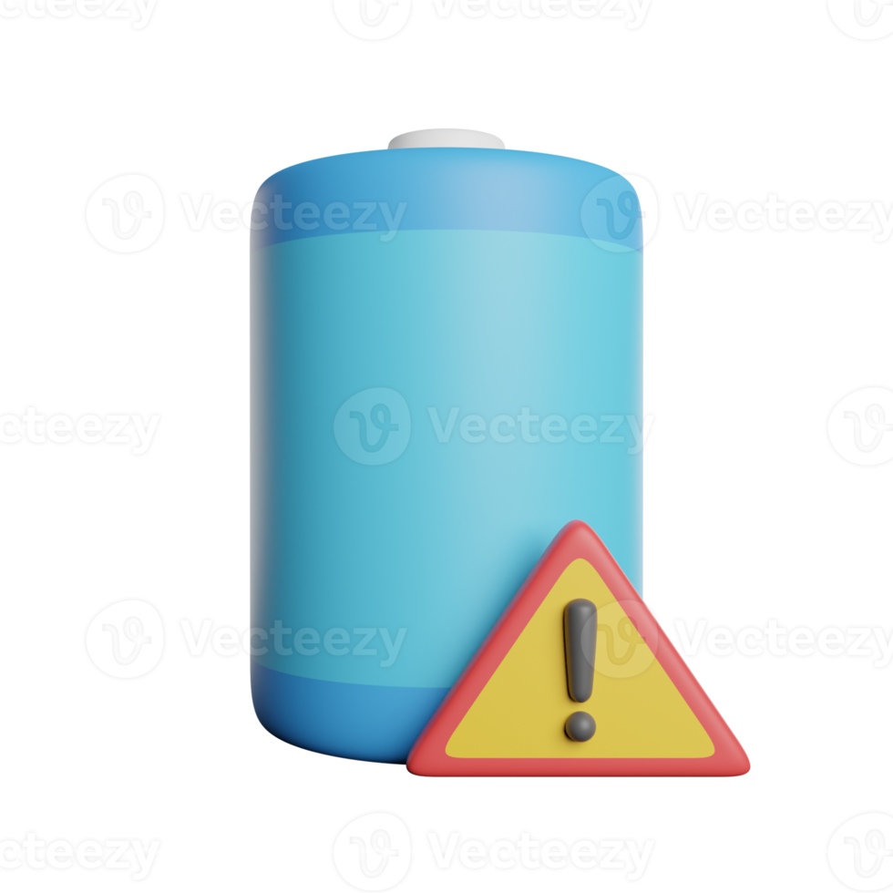 Battery Warning Notification png