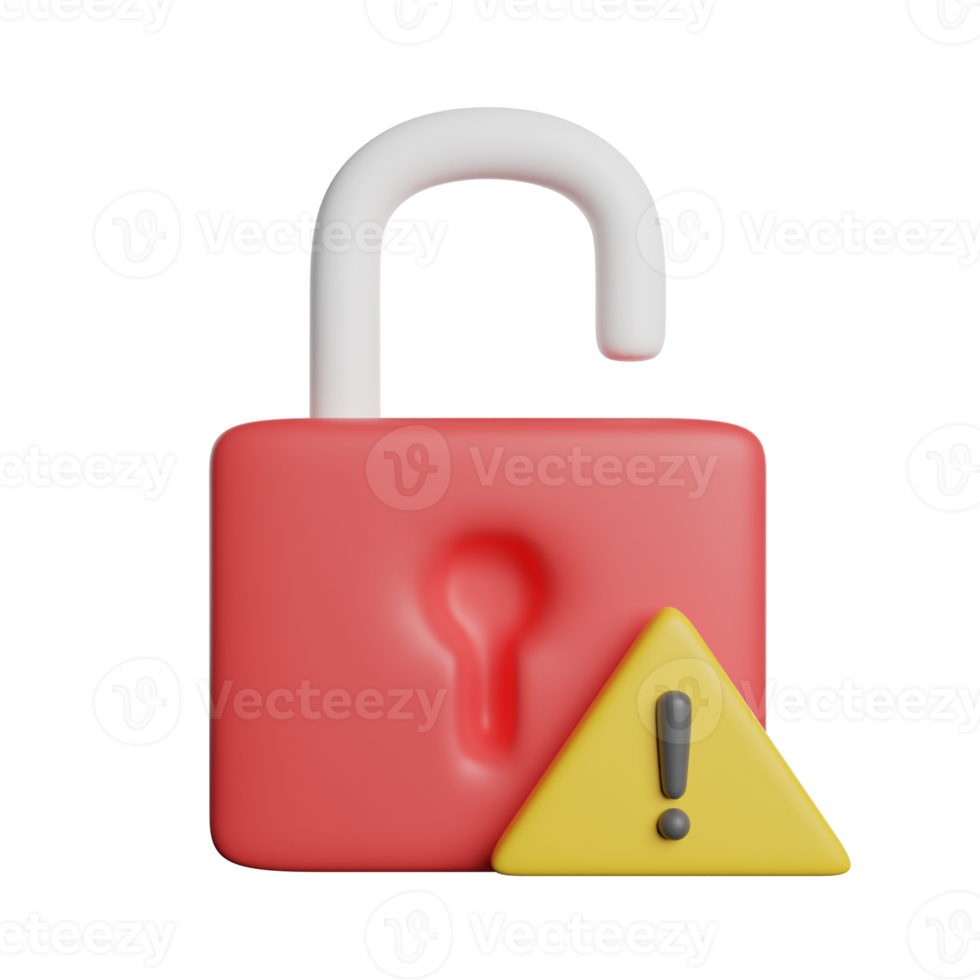 Security Alert Lock png