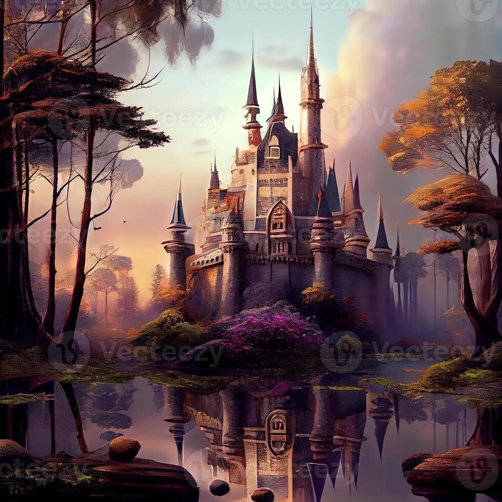 Fairy Tale Magical Castle - photo