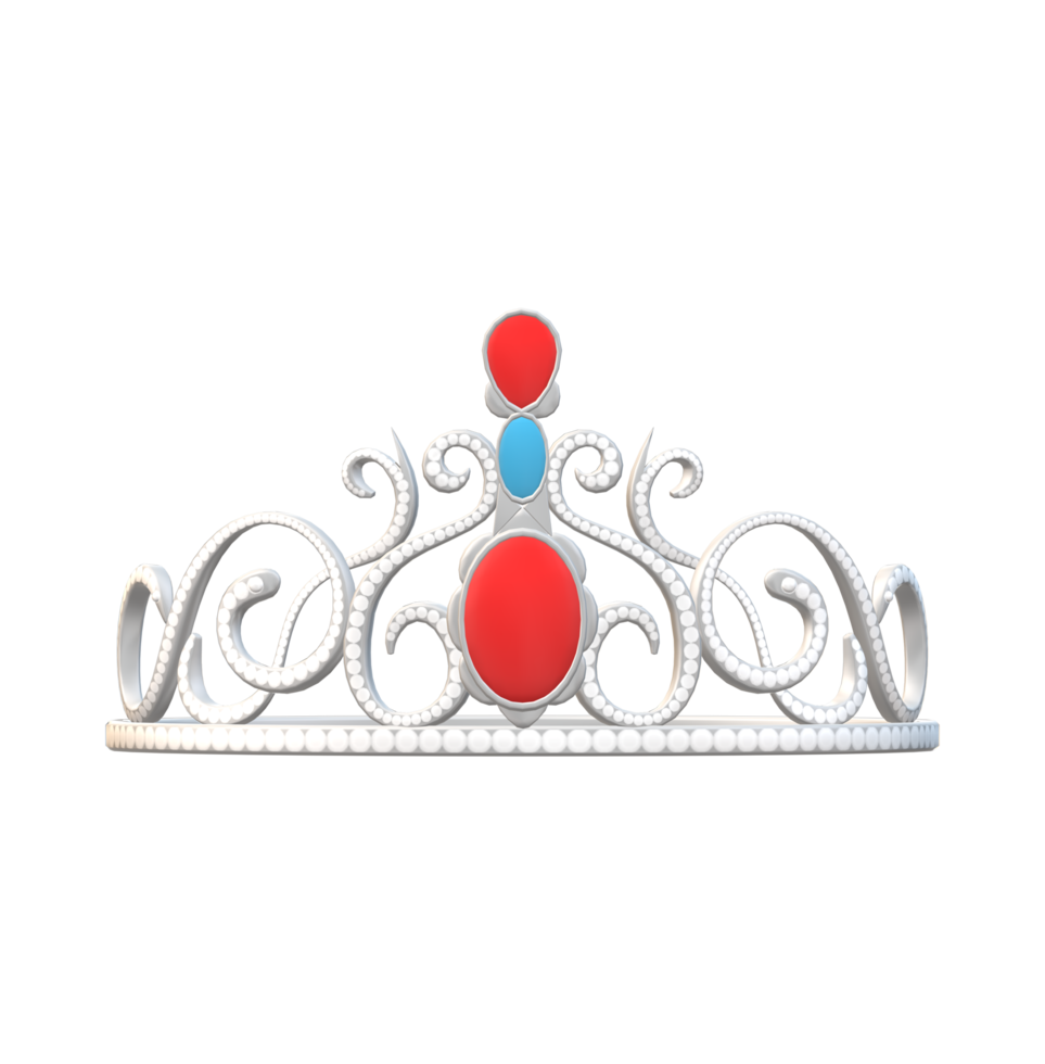 Princess Crown isolated on a Transparent Background png