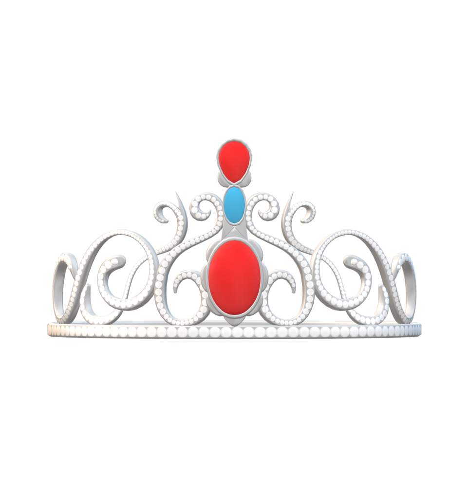 Princess Crown isolated on a Transparent Background png