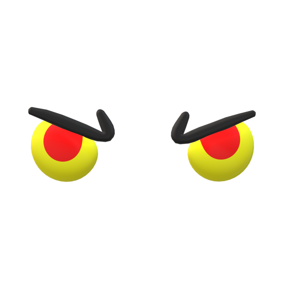 Eyes Expression Isolated on a Transparent Background png