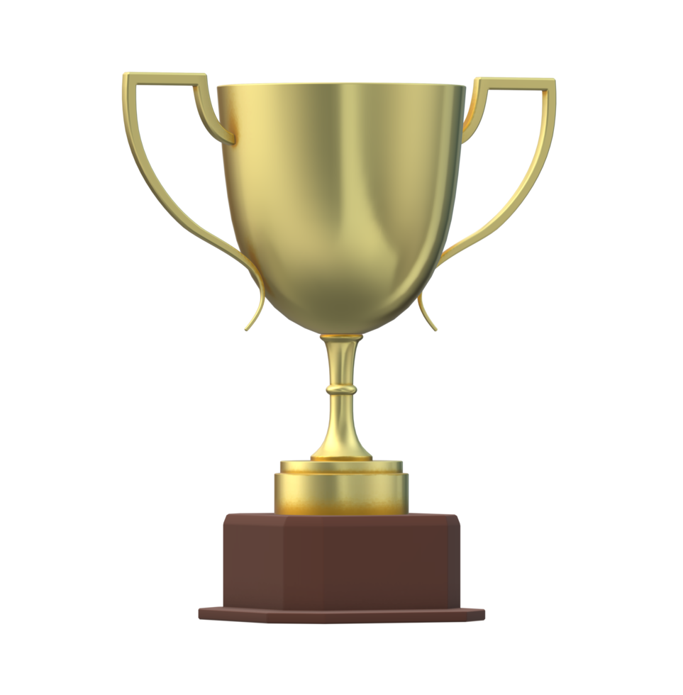 Trophy Isolated on a Transparent Background png