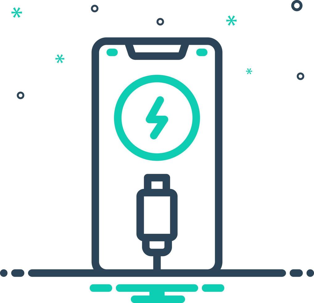 mix icon for utility vector