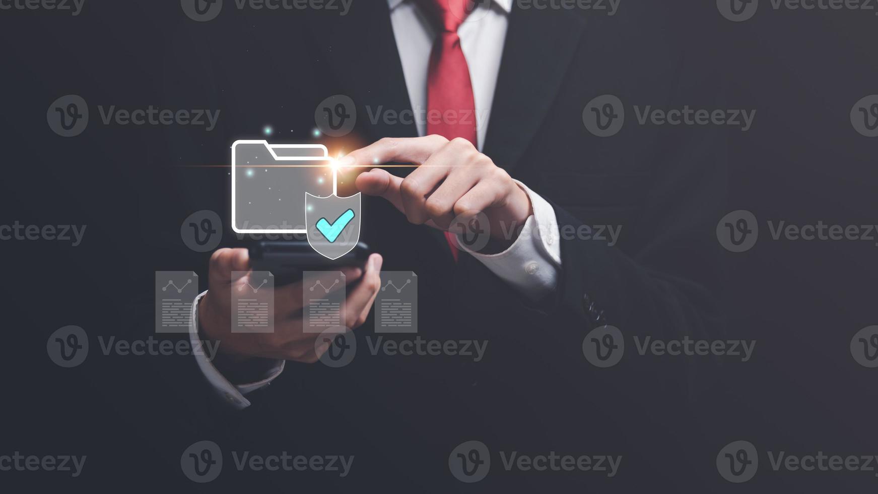 quality assessment management With a checklist, accounting documents ,auditor ,ERP document system management ,business document evaluation process, office worker working with document folder photo