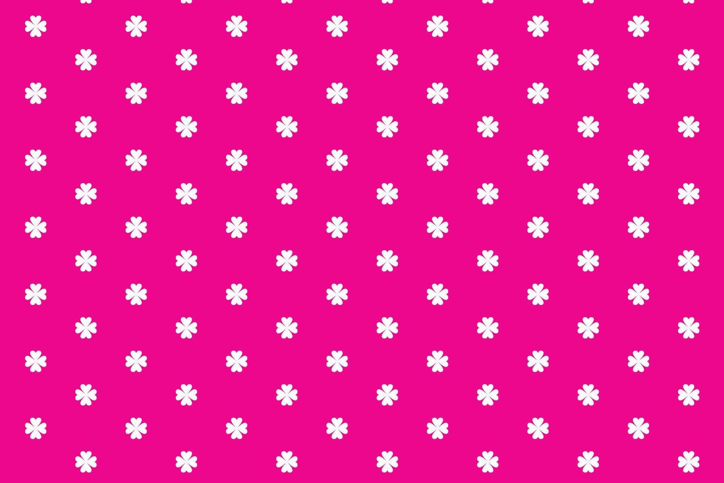 abstract seamless white flower with pink background pattern. vector