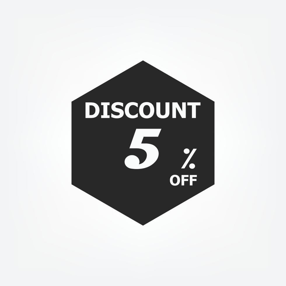 Sale discount icon. Special offer price signs, Discount Percent OFF vector