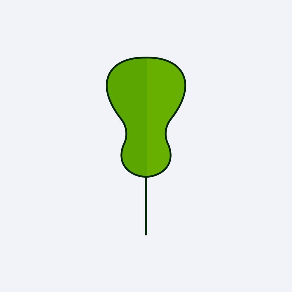 fresh green leaf design vector