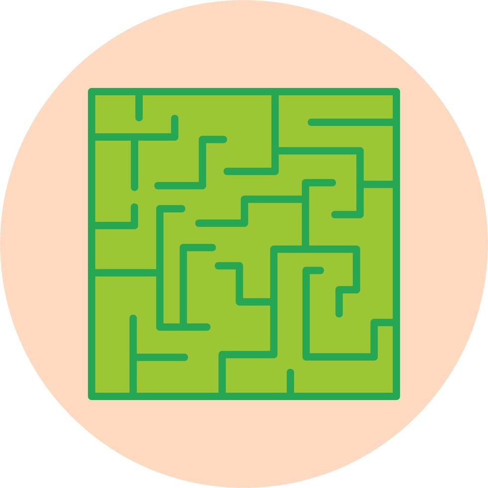 Maze Vector Icon