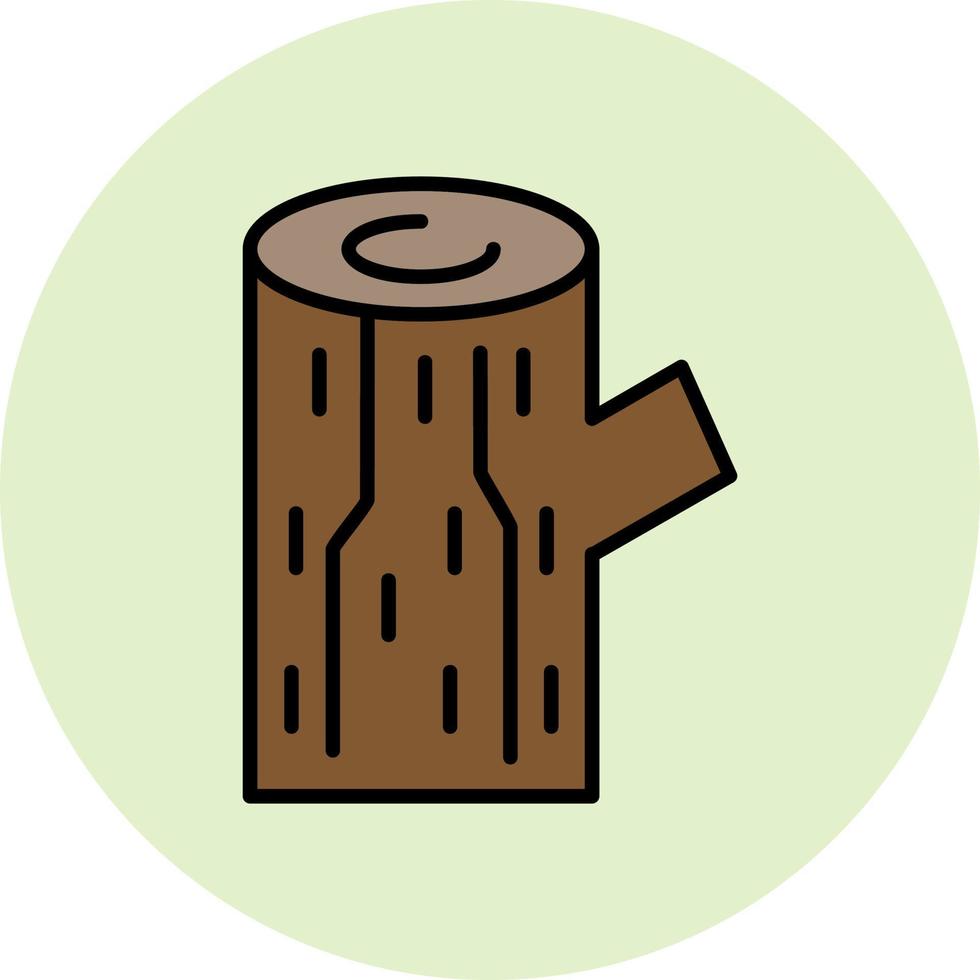 Wood Vector Icon