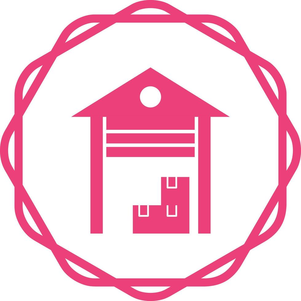Warehouse Vector Icon