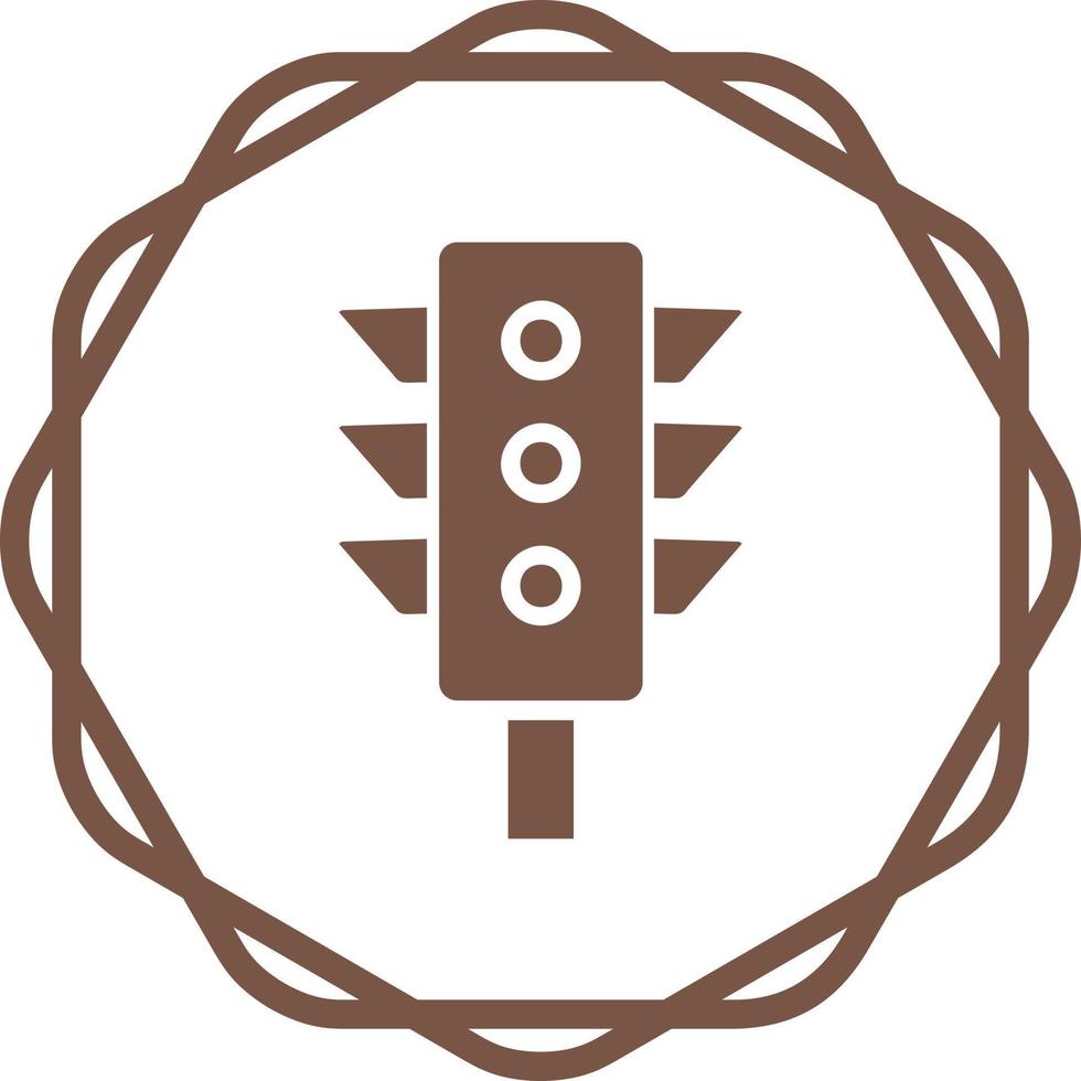 Traffic signal Vector Icon
