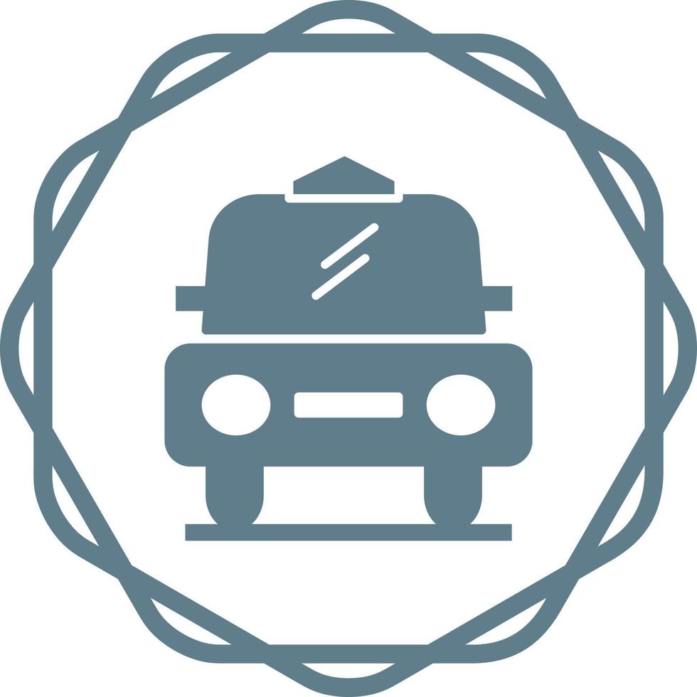Cab Vector Icon